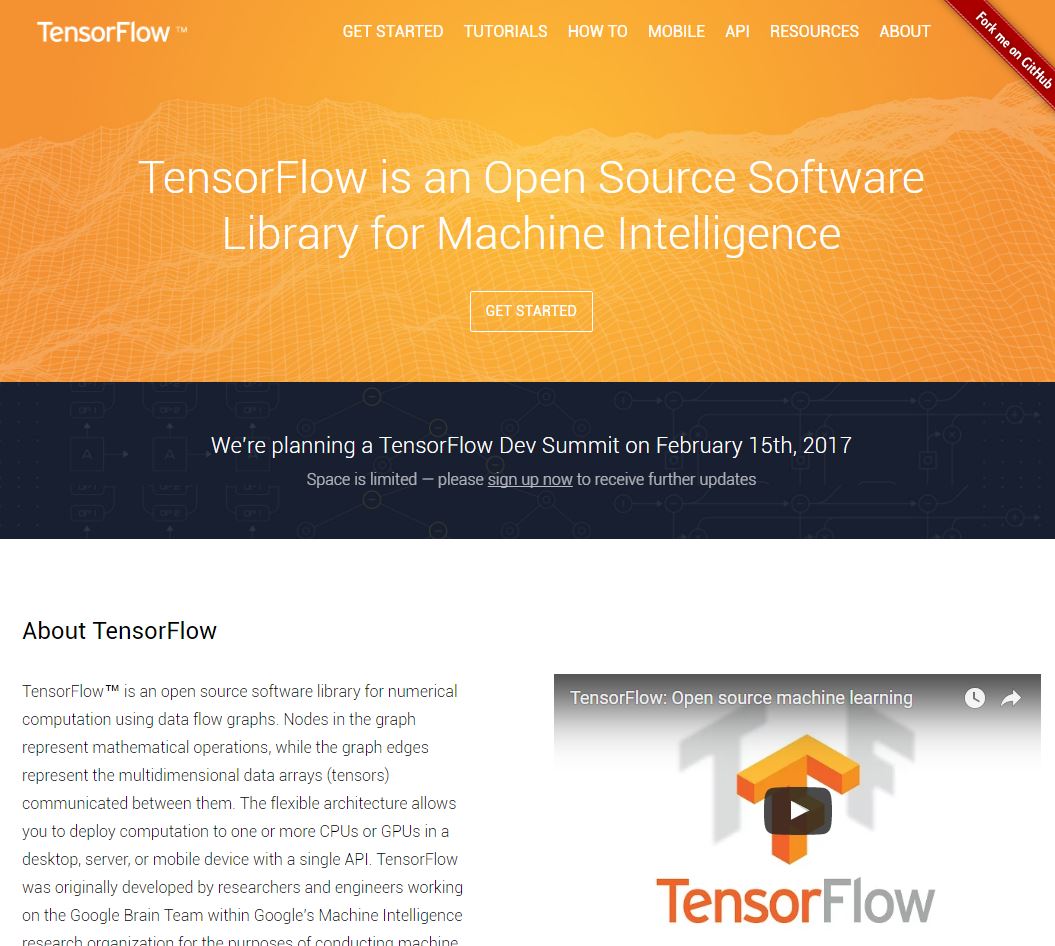 tensorflow