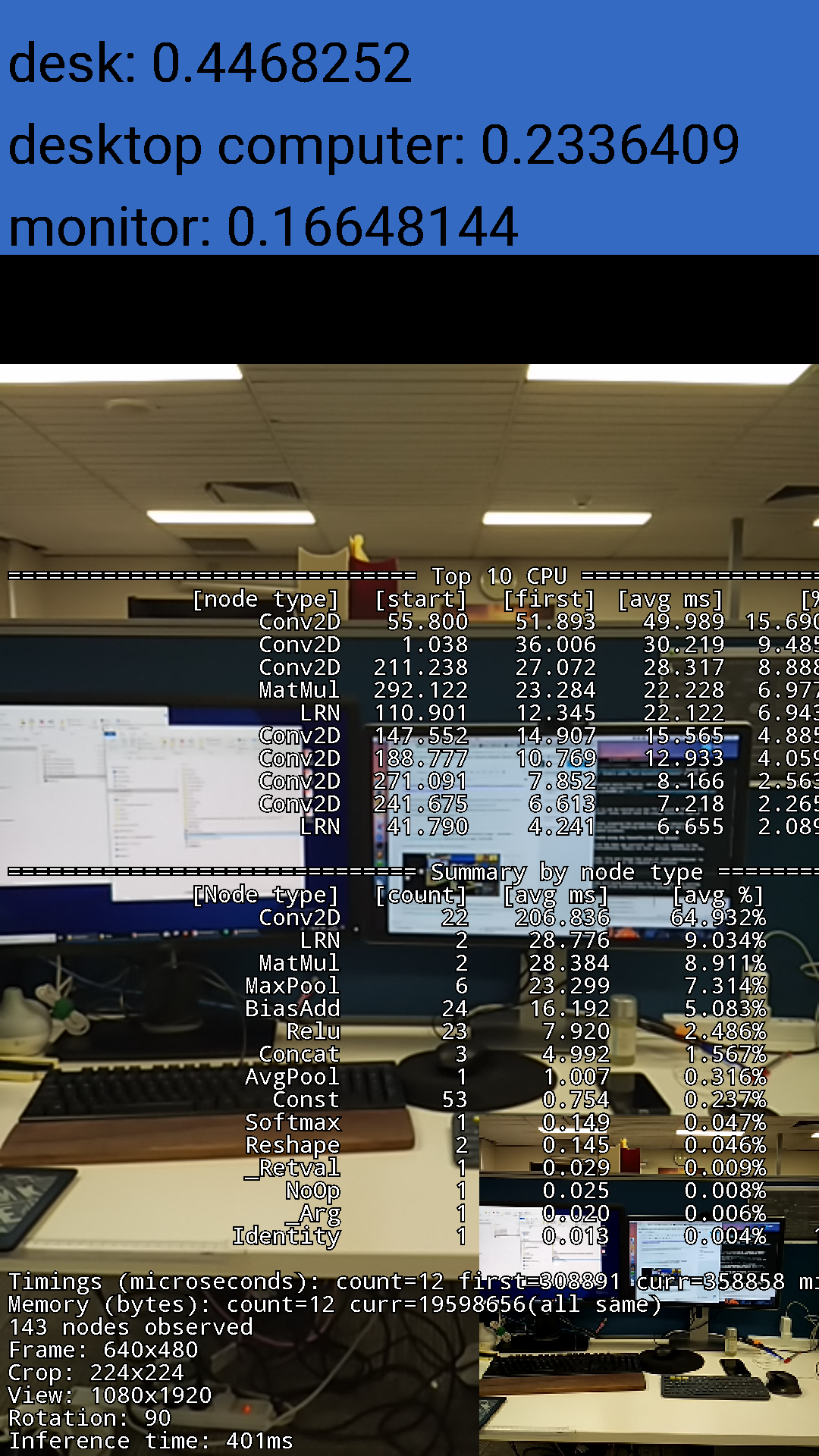 A Taste of TensorFlow on My Android Phone (III) – C. Cui's Blog